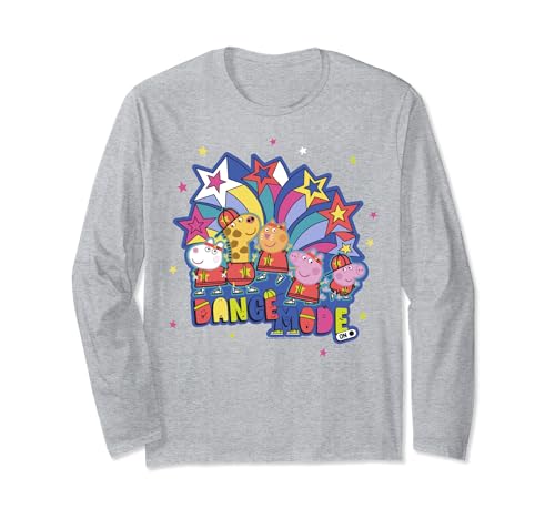 T-shirt Peppa Pig Dance Mode manches longues pour s'amuser à l'école ou au parc