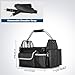HODRANT Wearable Detailing Caddy, Quick Load Collapsible Car Care Bag with Handle & Shoulder Strap, Detail Carry Organizer with Multi Pockets for Auto Cleaning Supplies & Vehicle Wash Tools, Bag Only