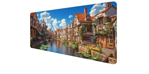 Tapis de souris PC portable grand format imperméable 1000x400 mm