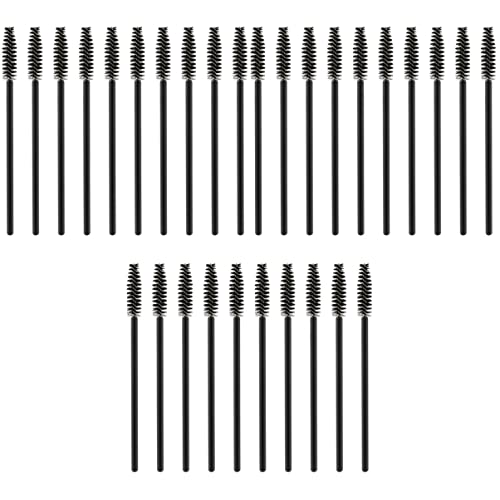 Didiseaon Sets Elegant Black Disposable Eyelash Curler Fine Nylon Bristles for Daily Makeup Pcs