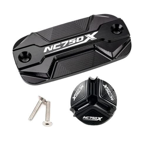 Réservoir frein arrière couvercle de rechange moto NC750X bouchon huile Combo-Black 15-25
