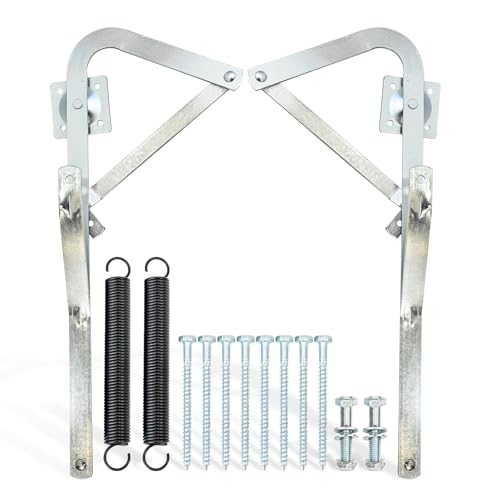 55-2 Attic Ladder Hinge Arms with Springs -for Attic Ladder Hinge Manufactured After 2010 Compatible with Werner Mk5 WU2210 W2208 W2210 Attic Ladder Replacement Kit