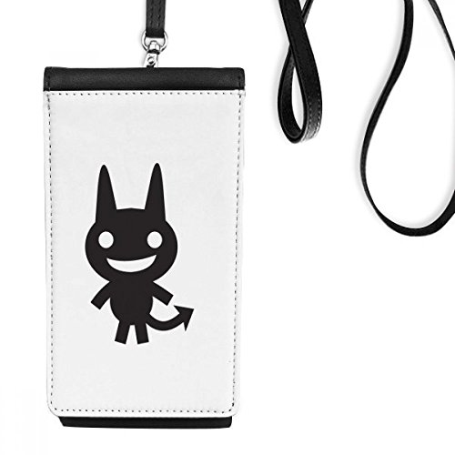 Sacoche téléphone chauve-souris en cuir synthétique pour sortie Halloween