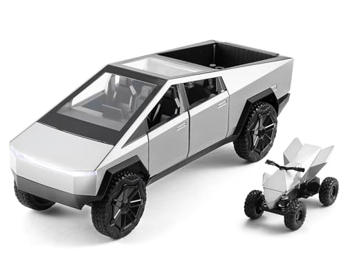 Diecast Pull Back Pickup with ATV