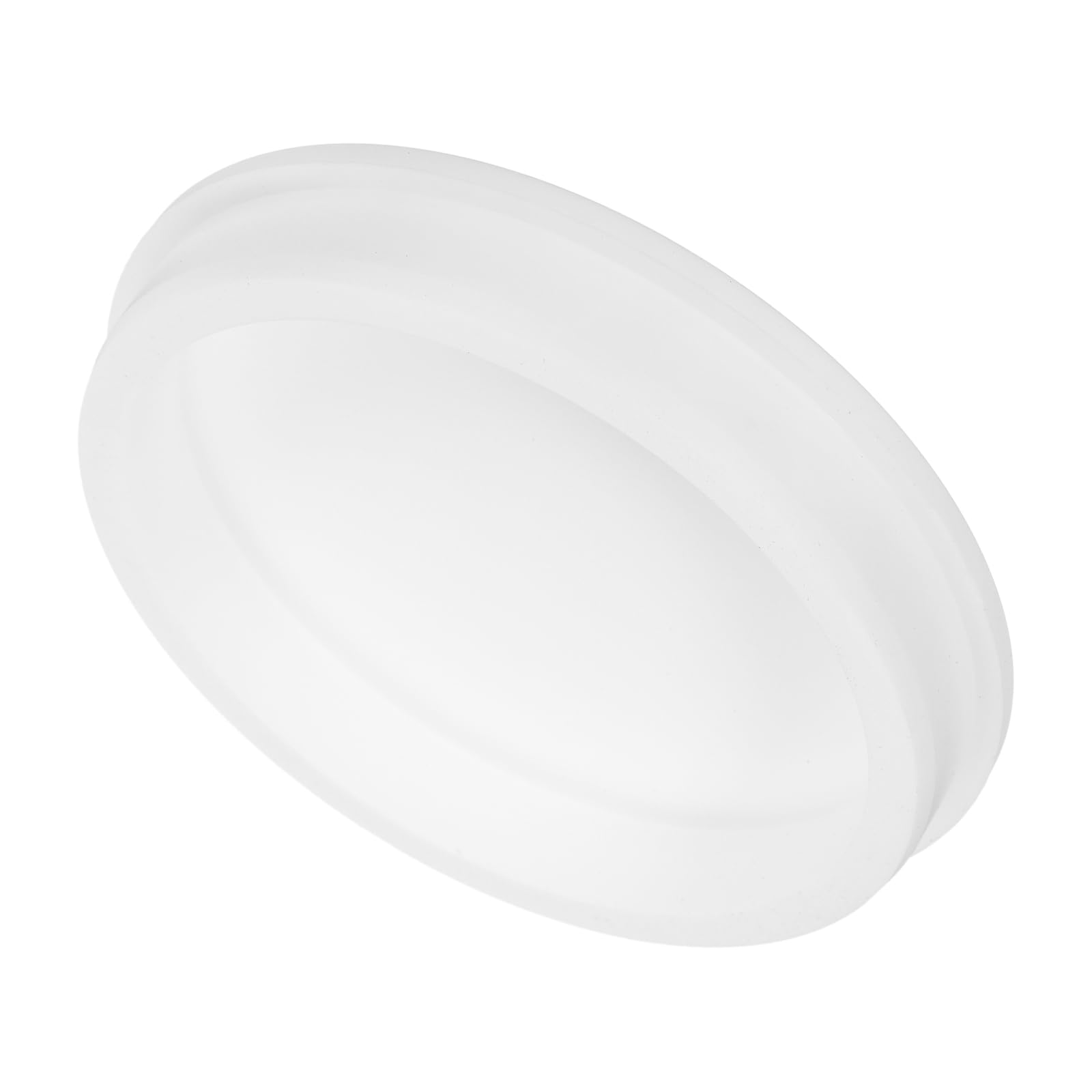 MECCANIXITY High Temp Silicone Plug Mount Dia 141.5mm/5.57 Inch T Shaped Rubber Stopper Hole Plugs for Powder Coating Plating Waterproof Sealing Plugs White Pack of 1