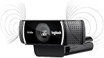 Logitech 1080p Pro Stream Webcam for HD Video Streaming and Recording at 1080p 30FPS (Renewed)
