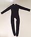Studio one 1/6 Scale Black Slim Tight Stretch Leotard Male Cloths for 12 Inch Action Figures Models Doll