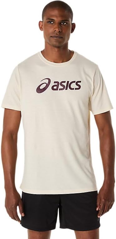 ASICS Men's XG Short Sleeve Lockup Logo TEE Running Apparel