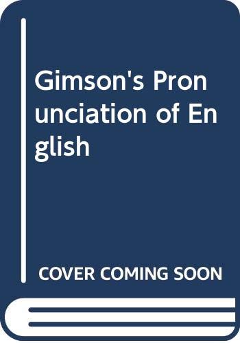 Gimson's Pronunciation of English
