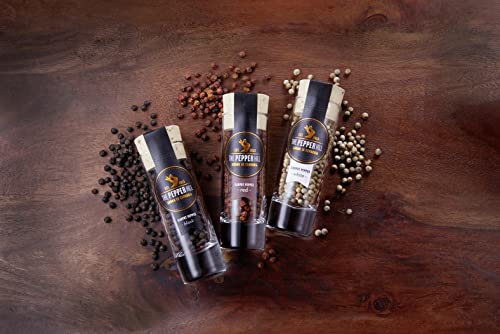 The Pepper Hill * Bio-Kampot Pfeffer Set 3x100g (schwarz, rot, weiß) Tüte