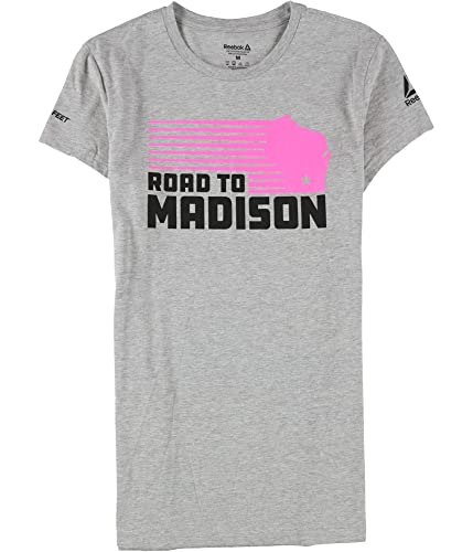 T-shirt Reebok Road to Madison gris femme taille S pour éviter la transpiration