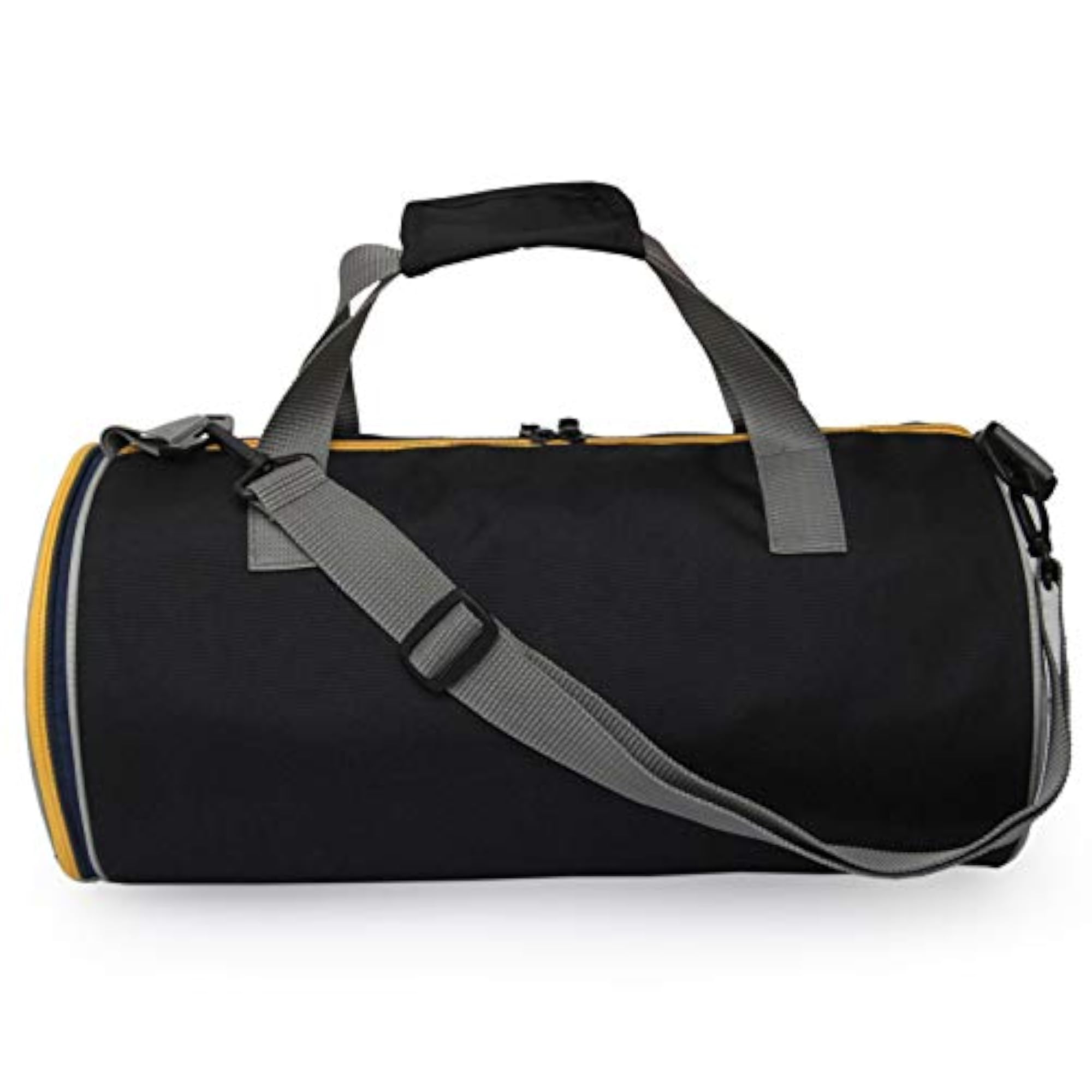 Sports Black & Navy Gym Bag for Men & Women