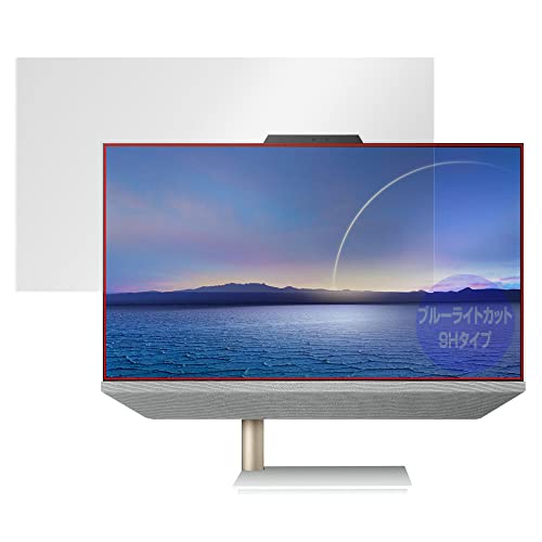 �~���r�b�N�X ASUS ZenAiO 24 M5401 �V���[�Y �p 9H �u���[���C�g�J�b�g �ڂɗD���� �ی� �t�B���� PET���t�B���� �K���X���݂̋��x 9H�f�ލ̗p ���{�� OverLay 9H Eye Protector