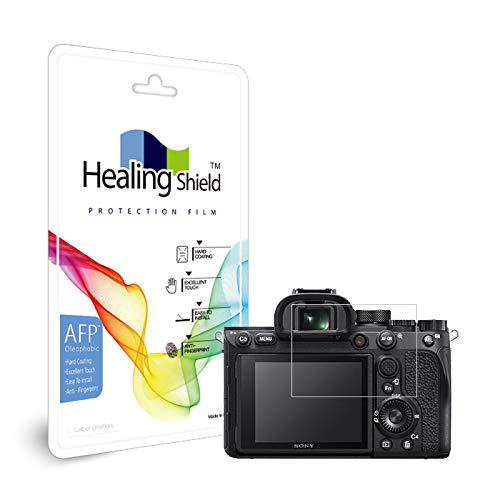 Healingshield �X�L���V�[���t���ی�t�B���� Screen Protector Oleophobic AFP Clear Film Compatible with Sony A7R4 [2pc]
