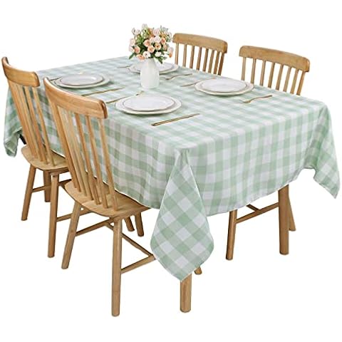 Nappe vichy polyester Kesfey 140x198 cm Cover