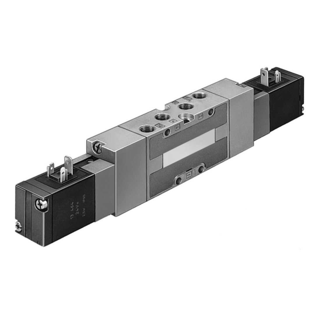 Válvula solenoide original MVH-5/3E-1/4-S-B 31005 para optimizar el rendimiento neumático.