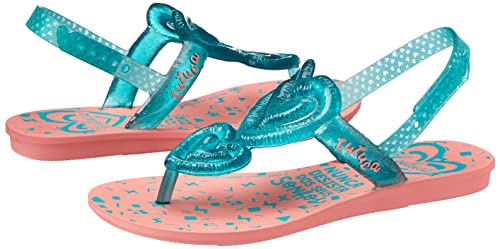 Sandalia, Bubble bag Promo, Luluca, Kit, meninas, azul, 32/33