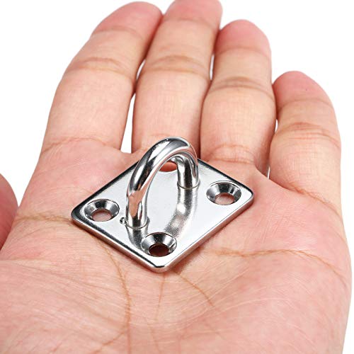 Gancho de montagem, Andoer 4 unidades de placa ocular Hardware naval multifuncionais presilhas para