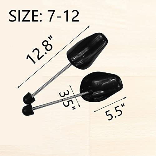 FONHERILI Shoe Trees Men Stretcher Holder Shaper Support with A Shoe Bag (20 Pairs Srping Men, Black) by FONHERILI - Image 2