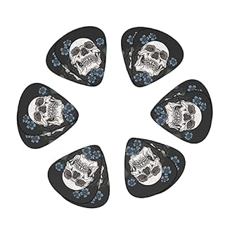Médiators Guitare 12-Pack Fleurs Bleues Et Médiators Tête De Mort Pour Guitare Électrique Guitare Acoustique Diverses… - Les Beatles, Paul McCartney, John Lennon, RIngo Starr, George Harrison