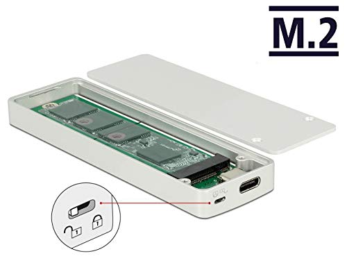 Preisvergleich Produktbild DeLock Externes Gehäuse, Weiß, Keine Angabe