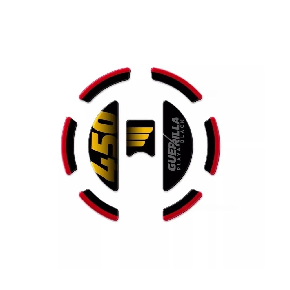 Motorcycle Tank Decal Motorcycle Tank Side Protector Cap Protectors Grip Sticker Motorbike For Guerrilla 450