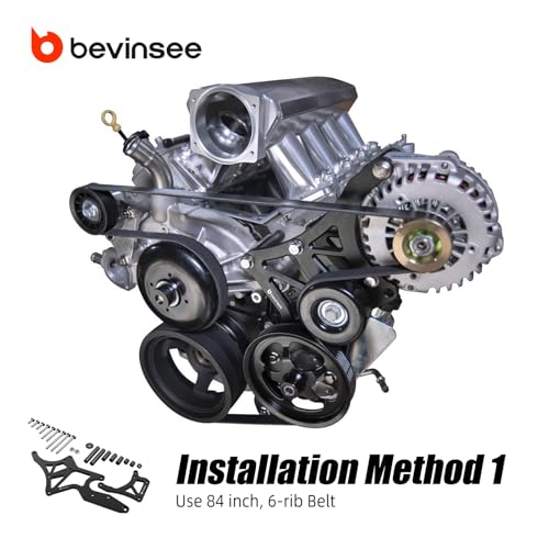 Bevinsee LS Engine Serpentine Bracket Alternator Power Steering Pump by Bevinsee - Used condition - US$67.83