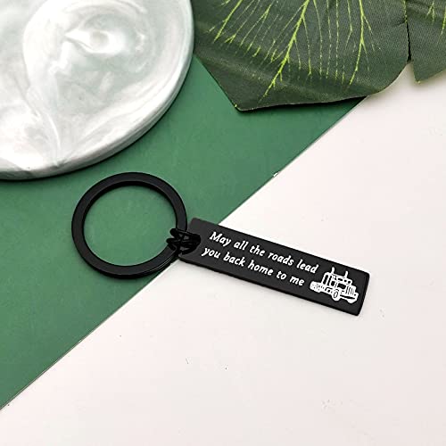 image for Vadaka Truck Driver Gift Keychain Trucker Jewelry Gift Keychain New Bu
