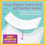 Sposie Diaper Booster Pads, Size 4-6, 30 Count - Hypoallergenic, Dermatologist and Pediatrician Tested, Fragrance, Latex, Chemical and Cruelty-Free, Made in USA
