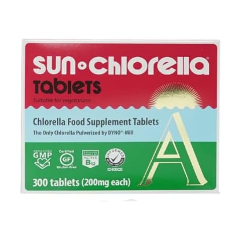 Sun Chlorella A Nutritional Supplement Tablets Cover