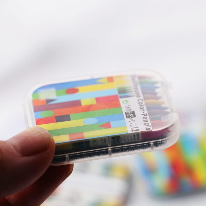 1/12 Scale Accessories Dollhouse Pencil Sets Including 12 Pieces Crayon,Mini School Supplies for Dollhouse Home Miniature Model DIY Decor Doll House Accessories Coloring House Play Set - Image 5