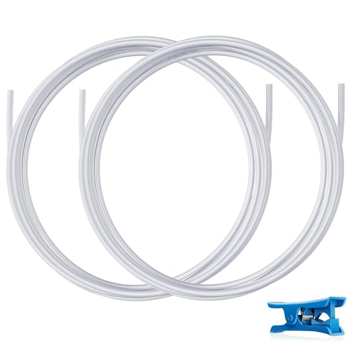 YOOPAI Tube en téflon PTFE de 10 m avec cutter, diamètre intérieur 2,5 mm x diamètre extérieur 4 mm pour imprimante 3D extrudeuse à entraînement direct,...