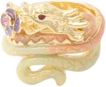 ANNA SUI ドラゴンモチーフ リング Amazon | [アナスイ] ドラゴンモチーフ リング SAMR0753L XV