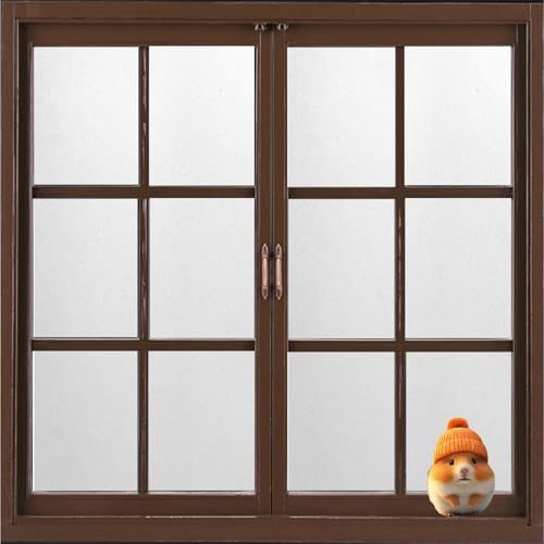 Vetri Privacy Pellicola per Finestre 65 x 150 cm, Non Adesivo, Impermeabile, Traslucido Decorative,Protezione Solare, Finestre Privacy Film Anti UV, per Ufficio Bagno,bianco opaco