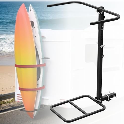 nutoniz 2-in-1 RV Hitch Mount Kayak Rack for Truck SUV