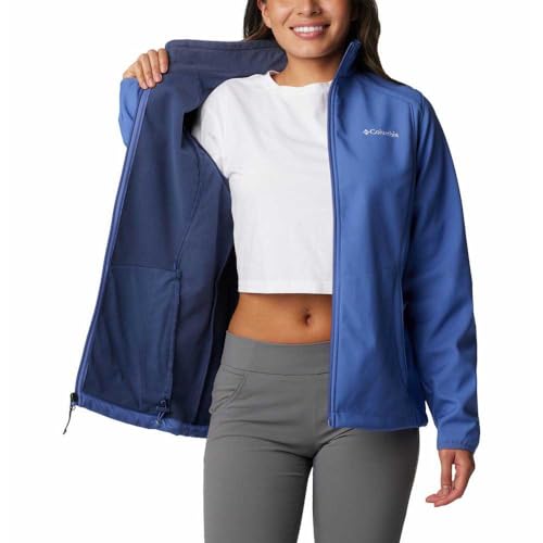 Image of Columbia Women Polyester Short Length Kruser Ridge II Softshell Hiking and Trekking Jacket