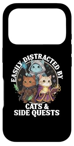 Cats Side Quest Disturted  ʔ ȃ[A X}zP[X iPhone 17 Pro p