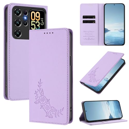 �X�}�z�P�[�X �Ή��@�� for Oukitel C62 / C62 Pro �yRFID�u���b�N�z�y�J�[�h�z���_�[�t�����z �}�O�l�b�g�J�� �X�^���h�@�\�t���z�X�}�z�P�[�X Purple