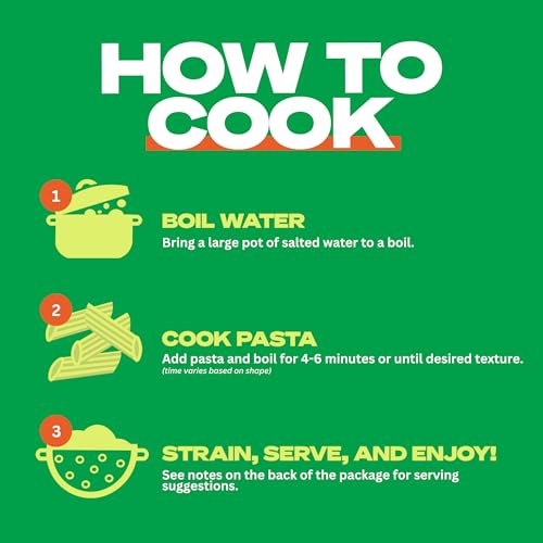 Kaizen Food Company Low Carb Pasta Ziti - Gluten-Free, High Protein, Keto Friendly, Plant Based, Made with High Fiber Lupin Flour - 8 ounces (Pack of 3)