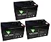 KIT 3X BATTERIA AL PIOMBO CICLICA 12V 12AH RICARICABILE PER BICI ELETTRICHE 36V 12AH ORIGINALE