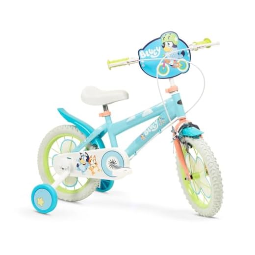 TOIMSA Bicicleta Bluey 14" (4/6 años)