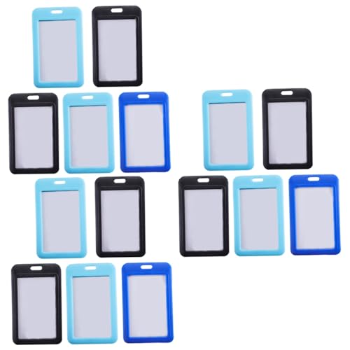 Porte badges coulissants rigides protecteurs pour cartes de credit et pass bus de bureau