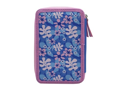 CYPBRANDS Stitch, 3-Tier Pencil Case, School Supplies, Pencil Case, Multicoloured, Official Product, multicoloured, Medium - Image 2