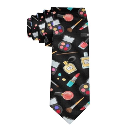 Supdreamc Men's Elegant Paisley Necktie - 3D Pattern Print Slim Tie for Wedding, Work