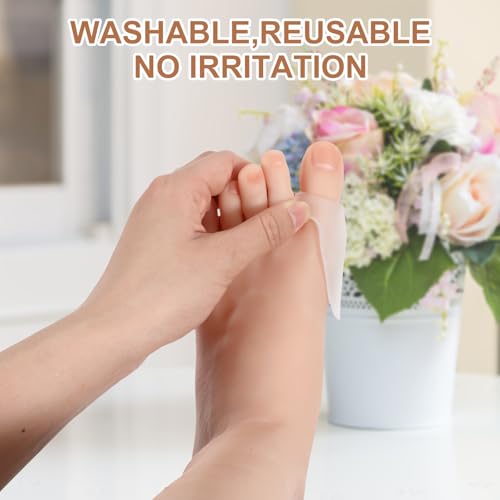 Image of ElevateTech 14PCS Gel Bunion Protector Shield 7Pairs Bunion Cushion and Protector Reusable Cushion for Big Toe Discomfort & Friction Soft Durable Shield Durable Shield for Foot Comfort