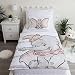 Juego de ropa de cama para bebés Dumbo, 2 piezas 100% algodón,...