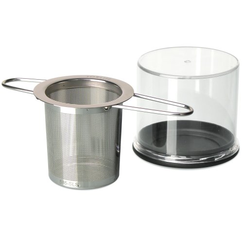 FORLIFE Stainless Folding Handle Tea Infuser with Carrying Case