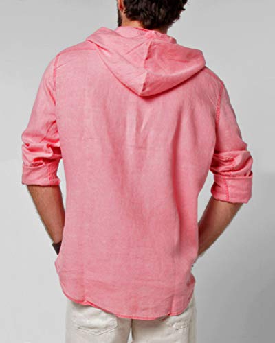 ShallGood Camicie da Uomo Allentata Comode e