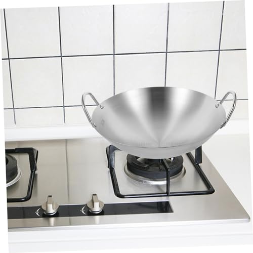 Wok SECFOU de acero inoxidable para cocinas eléctricas y gas miniatura 4
