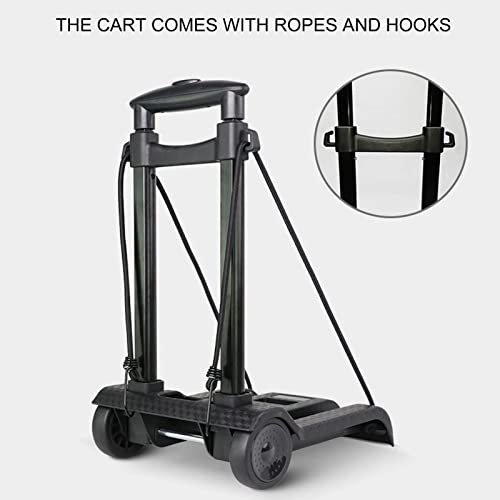 Carretilla plegable de mano resistente 77 lb capacidad miniatura 4